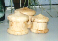 Drie potjes