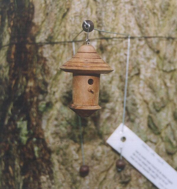 miniatuurvogelhuisje, amberboom