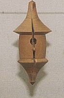 miniature birdbox; Ø 3 x 7 cm