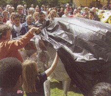 Onthulling van de Drukkerskoe