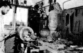 Rik Mars at work in his workshop