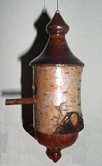 miniatuurvogelhuisje van Boudewijn de Jong